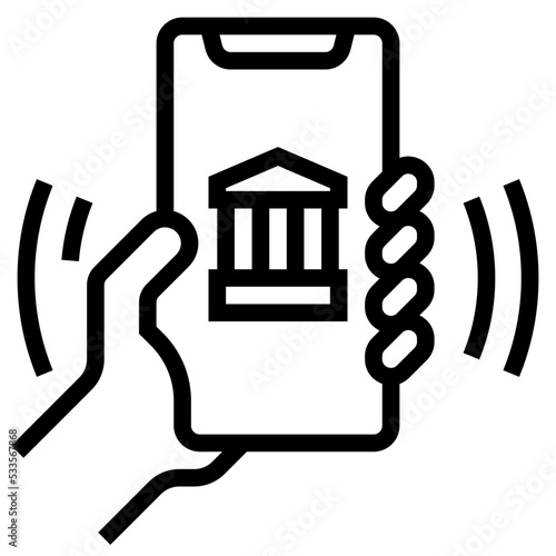 digital ebanking icon