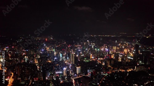 Wallpaper Mural city at night Torontodigital.ca