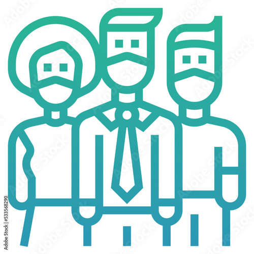 wear mask icon