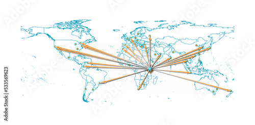 Vector Kenya concept map, export concept map for Kenya on white background suitable for export concepts. File is suitable for digital editing and size prints of all sizes.