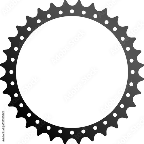 illustration, bicycle gear star photo