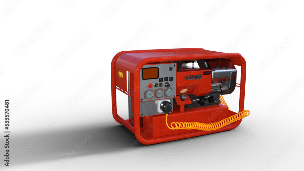 Emergency generator 3D model Emergency generator 3D model
