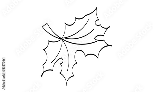 Autumn Leaf Design. Season nature ornament garden decoration. Idea for picture in frame, ornament, autumn holidays. Isolated vector illustrations with white backgrounds. Logo, icons, Decoration. 