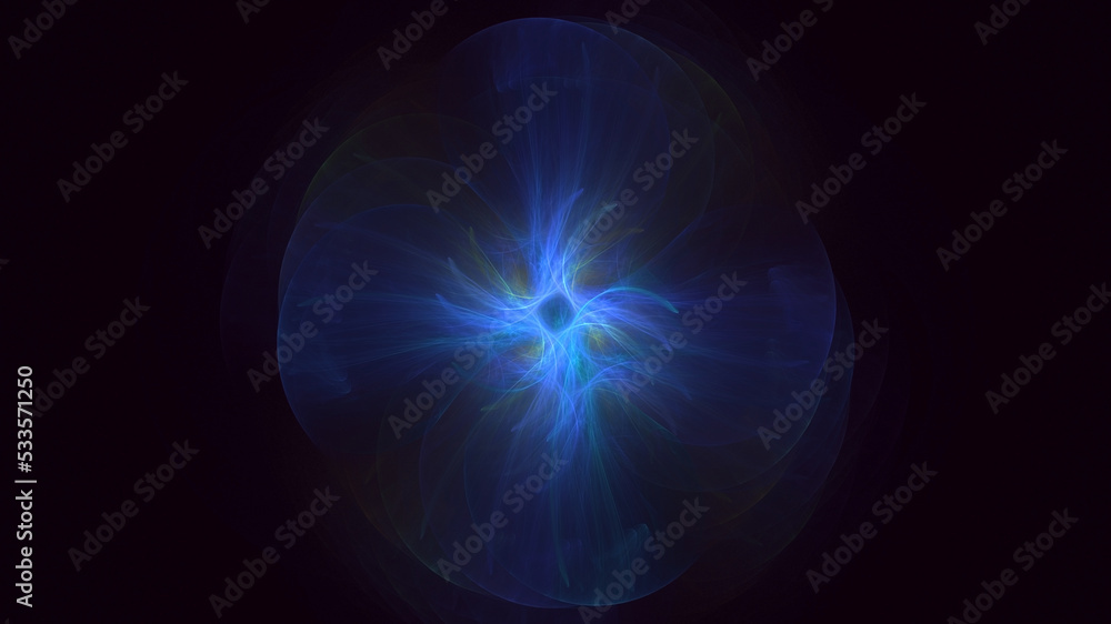3D rendering abstract multicolor fractal light background 3D rendering abstract multicolor fractal light background