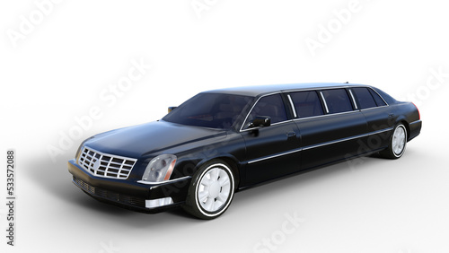 Vászonkép Sedan 3D model