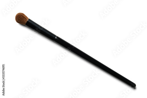 Makeup Brush Isolated With Soft Shadow
