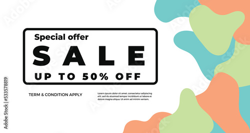 Colorful abstract banner template for marketing promotion material, Giveaway, cash back, gift card, and member card bonus design
