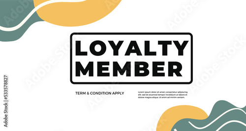 Colorful abstract banner template for marketing promotion material, Giveaway, cash back, gift card, and member card bonus design
