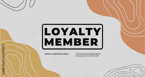 Colorful abstract banner template for marketing promotion material, Giveaway, cash back, gift card, and member card bonus design
