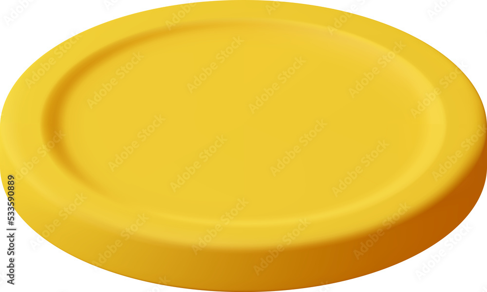 3D Gold Coin Icon 3D Gold Coin Icon
