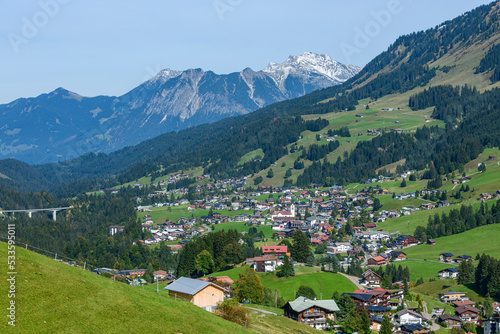 Herbstliches Kleinwalsertal bei Riezlern