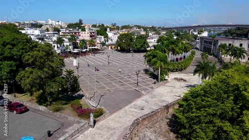 Alcazar Plaza, and the Spanish plaza in Santo Domingo - Dominican Republic photo