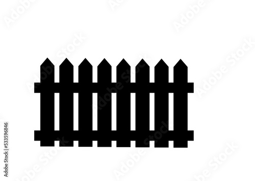 Picket Garden Fence 