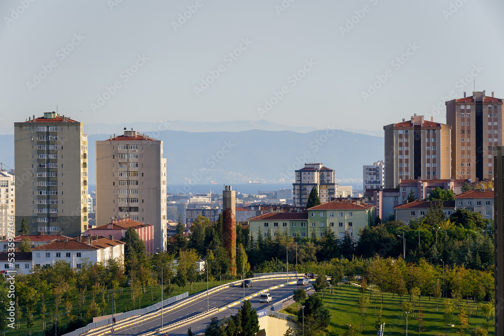 ISTANBUL, TURKEY - September 24 2022: 2022 world economic crisis, crisis in the housing sector. Great rise in rental and sale building prices. ISTANBUL, TURKEY - September 24 2022: 2022 world economic crisis, crisis in the housing sector. Great rise in rental and sale building prices.