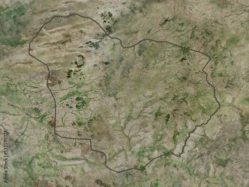 Ouaddai, Chad. High-res satellite. No legend