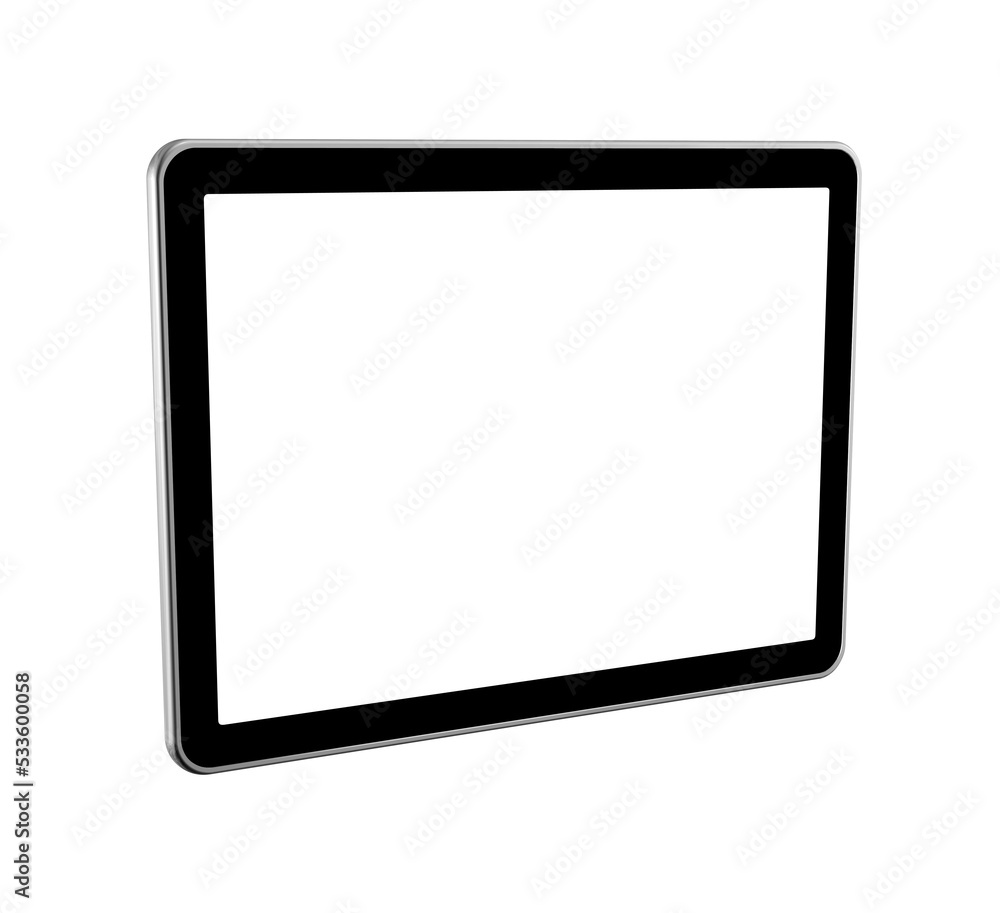 Digital tablet pc isolated on a transparent background Digital tablet pc isolated on a transparent background