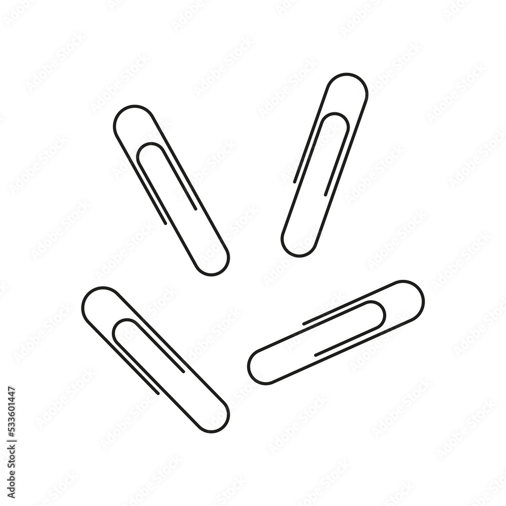 Black and white paperclips-01 Black and white paperclips-01
