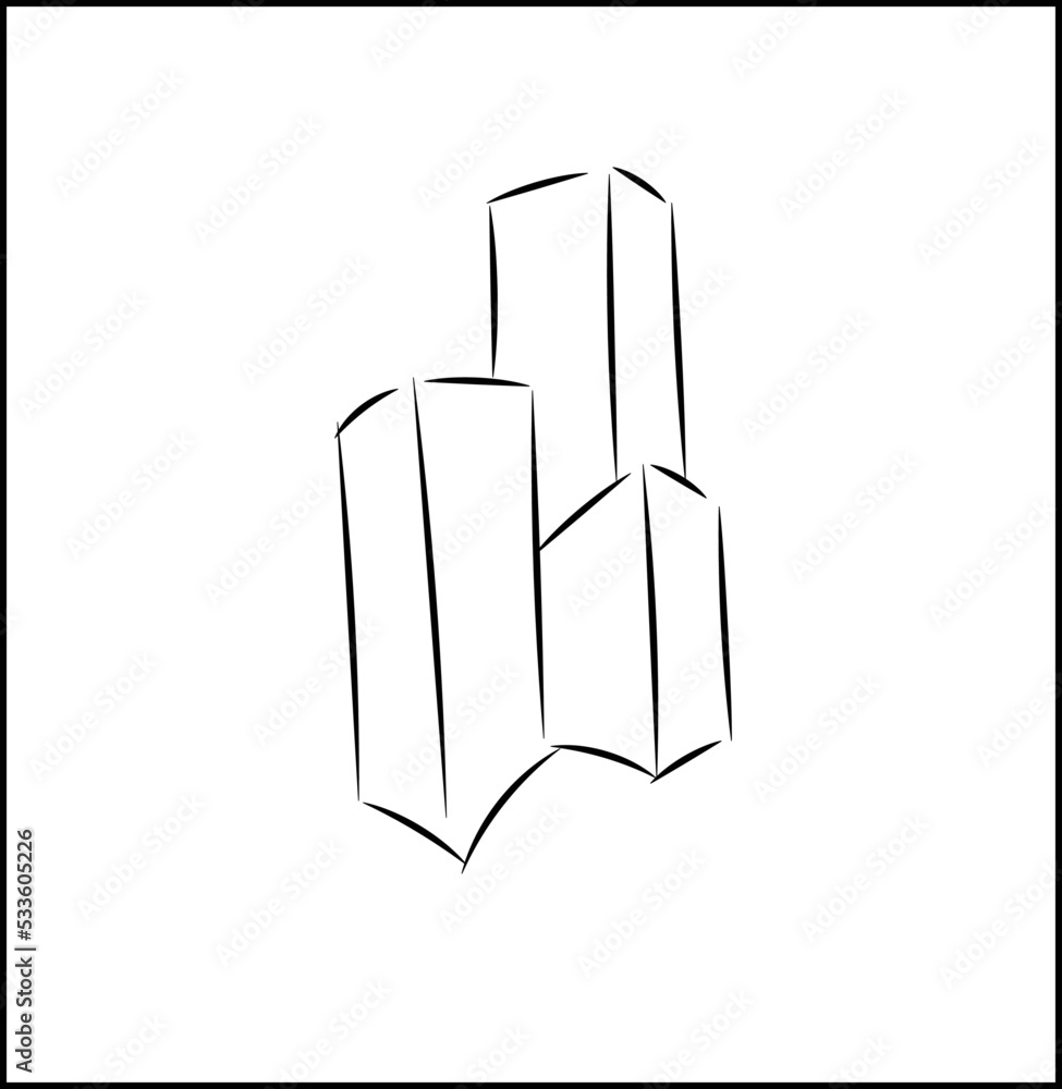 3D GRAPHIC OF A BUILDING. 3D GRAPHIC OF A BUILDING.