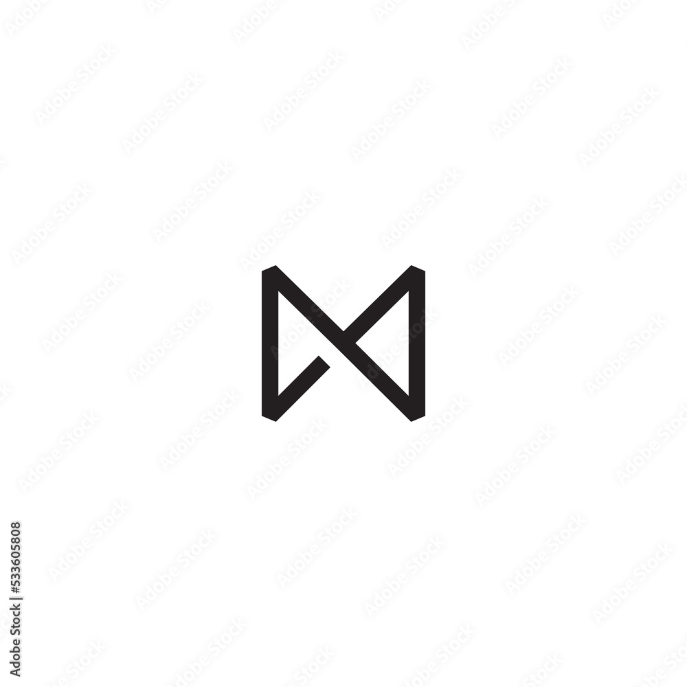 Simple Elegant Monogram M Logo Design Simple Elegant Monogram M Logo Design