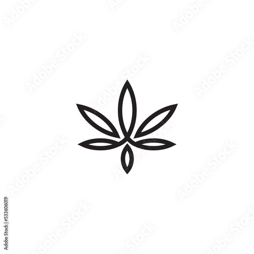 black and white flower