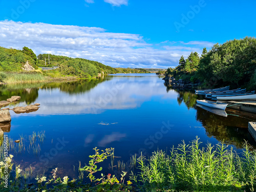 Lough Waskel by Burtonport  County Donegal  Ireland - Seen from the Railway walk