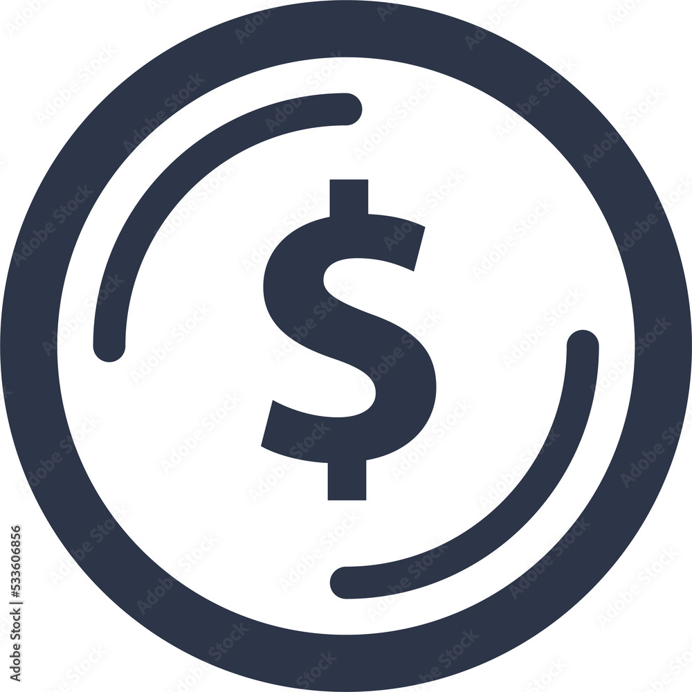 Dollar coin icon in grey colors. Money signs illustration best for payment related application or website. Dollar coin icon in grey colors. Money signs illustration best for payment related application or website.