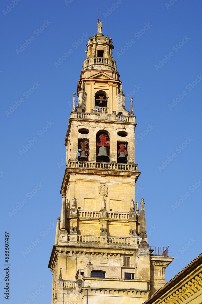 Tour de la mosquée cathédrale de Cordoue