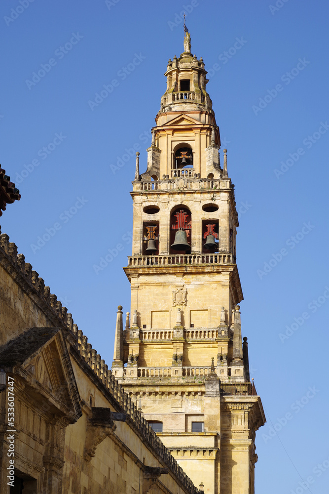 Tour de la mosquée cathédrale de Cordoue