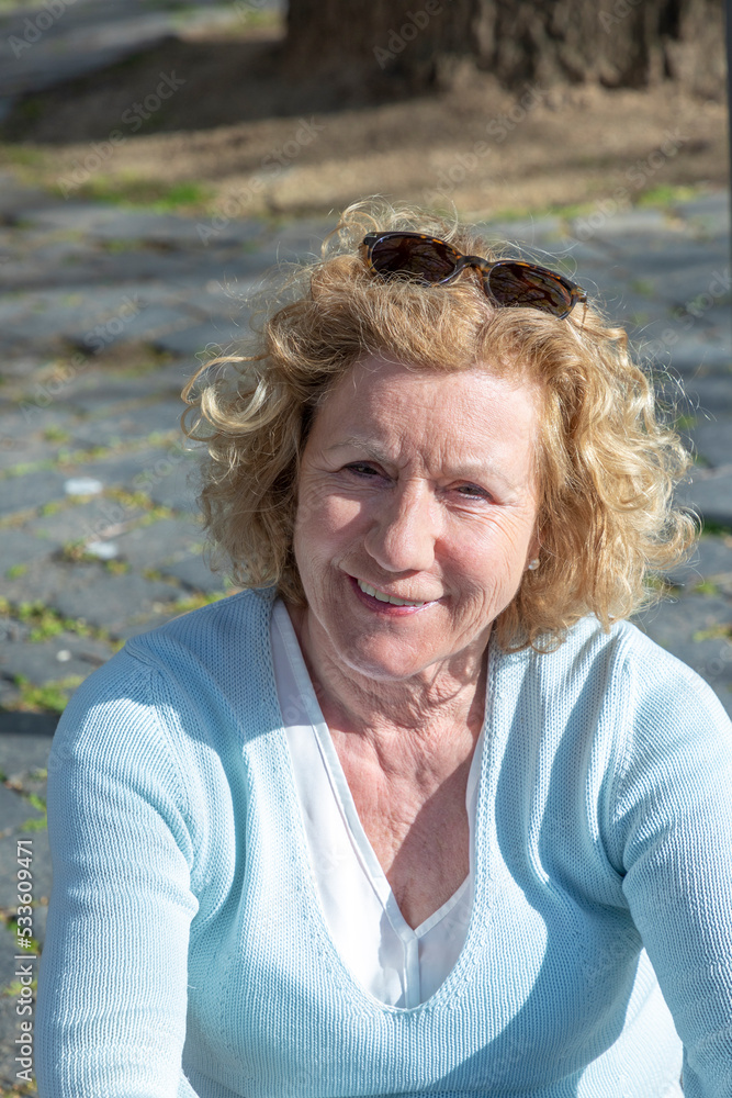 handsome smiling mature woman handsome smiling mature woman