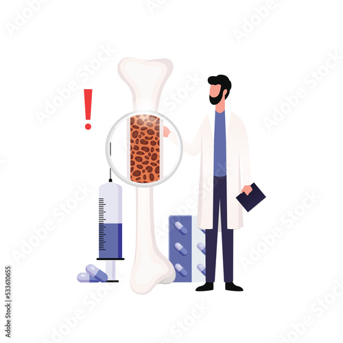 Medical Diagram of Deep Vein Thrombosis at leg area. Illustration about abnormally of blood floow.
