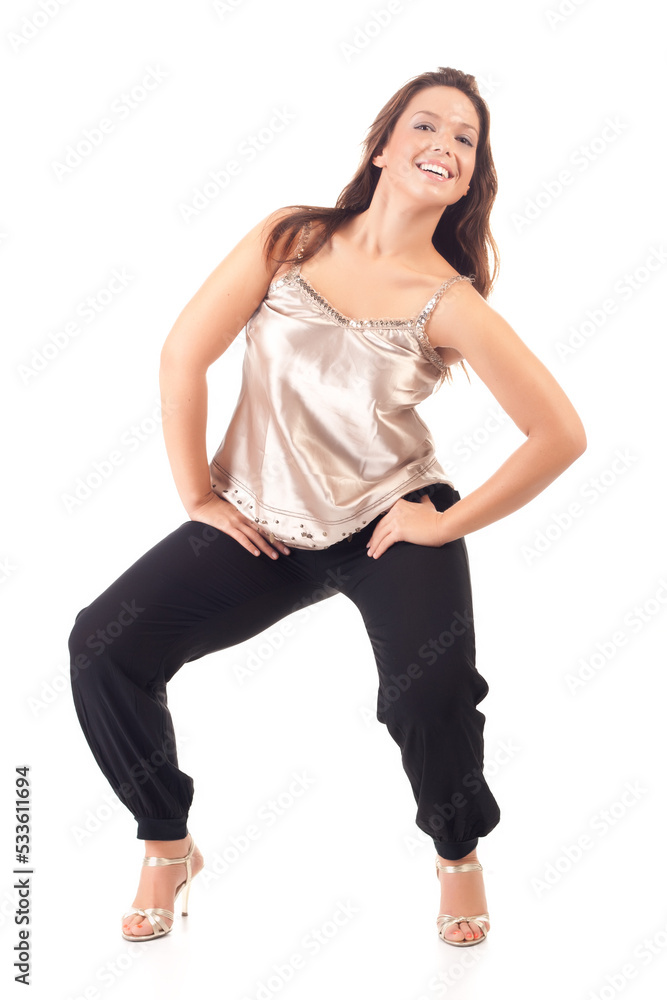 Isolated dancing Isolated dancing