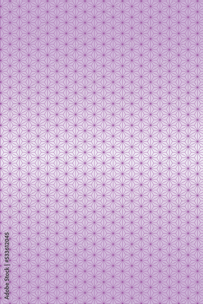Portrait background of Japanese traditional purple fabric pattern Portrait background of Japanese traditional purple fabric pattern