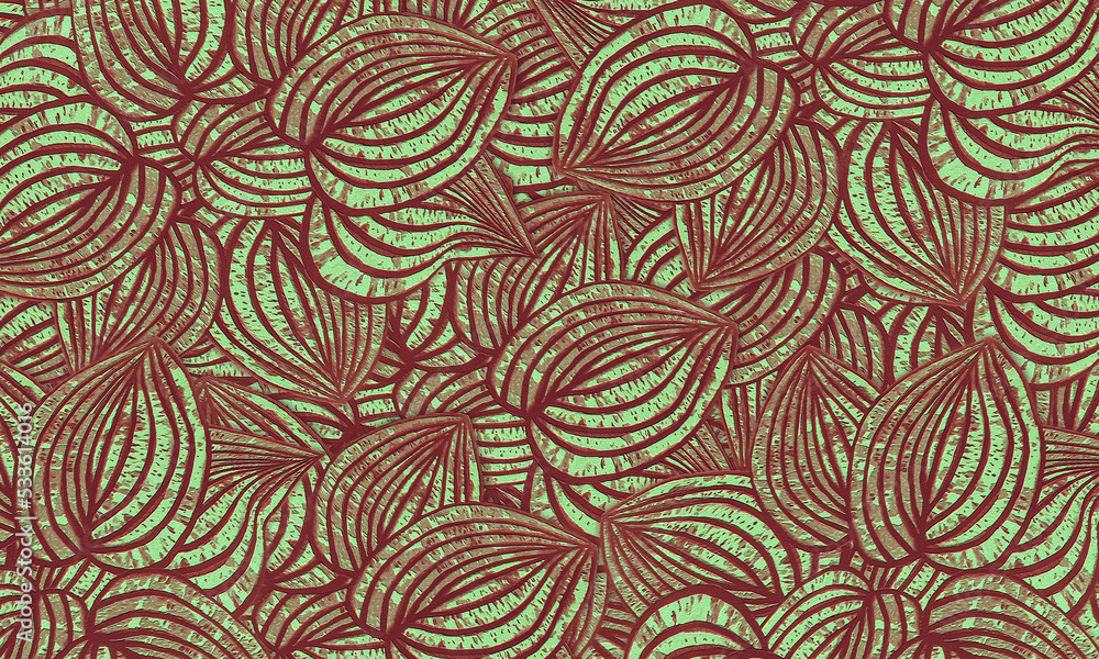 Brown tropical leaves pattern abstract spring nature wallpaper design background Brown tropical leaves pattern abstract spring nature wallpaper design background