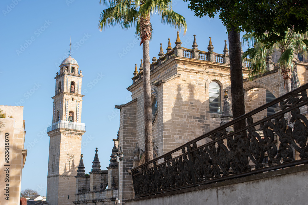 Clocher de la cathédrale de Jerez