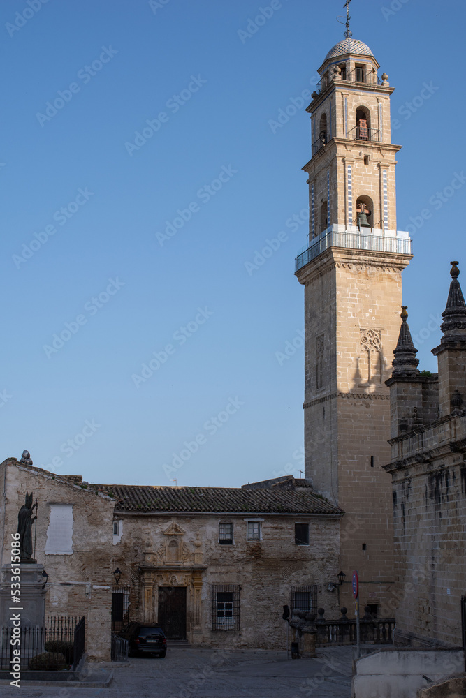 Clocher de la cathédrale de Jerez