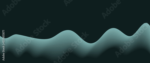 Modern minimalist wavy background design, wavy shape, interpolated, sand dunes look-alike. can be used for background, wallpaper, typography, banner.