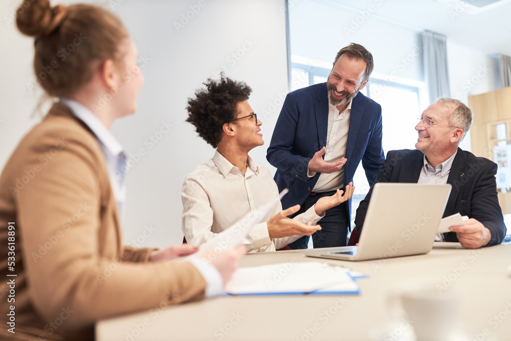 Business people working together in the office Business people working together in the office