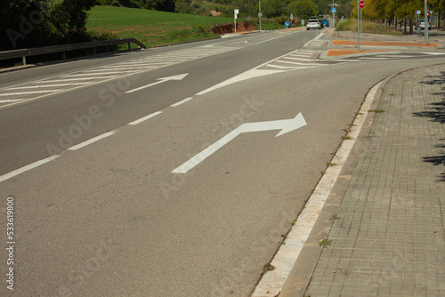 traffic on the road