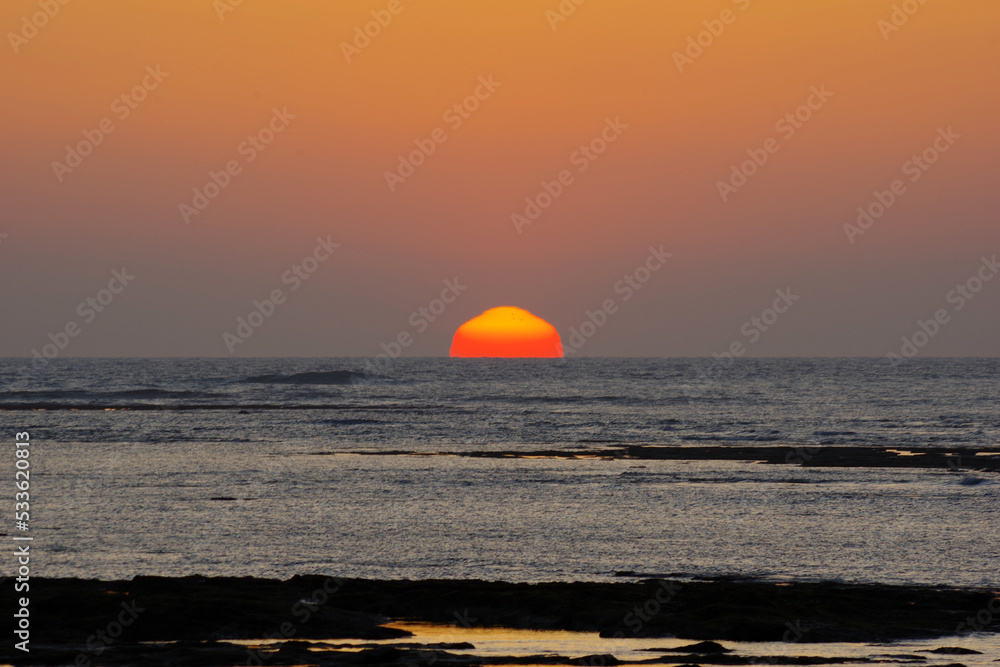 Coucher de soleil sur Cadix