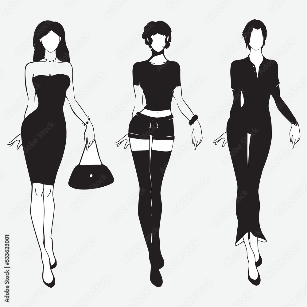 Classy career woman clip art, editable vector file for all your graphic needs. Classy career woman clip art, editable vector file for all your graphic needs.