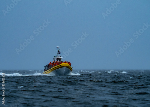 boat on the sea