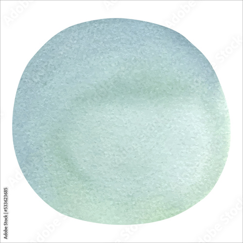 Vector of watercolor blue background , hand-drawn watercolor liquid spot. Abstract aquamarine spots, drop of an element for design, illustration, wallpaper, postcards