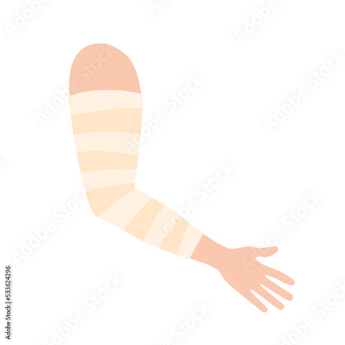 Hand bandage concept