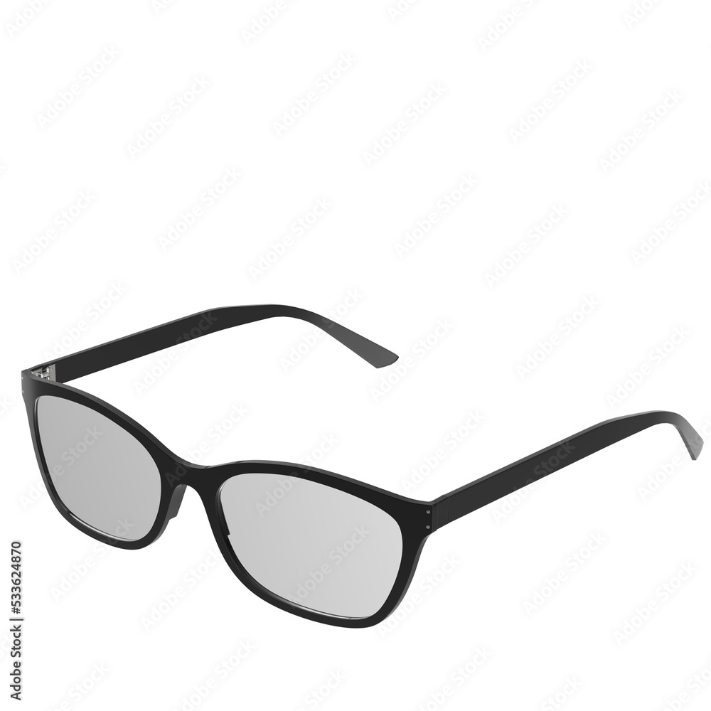3d rendering illustration of Wellington eyeglasses 3d rendering illustration of Wellington eyeglasses