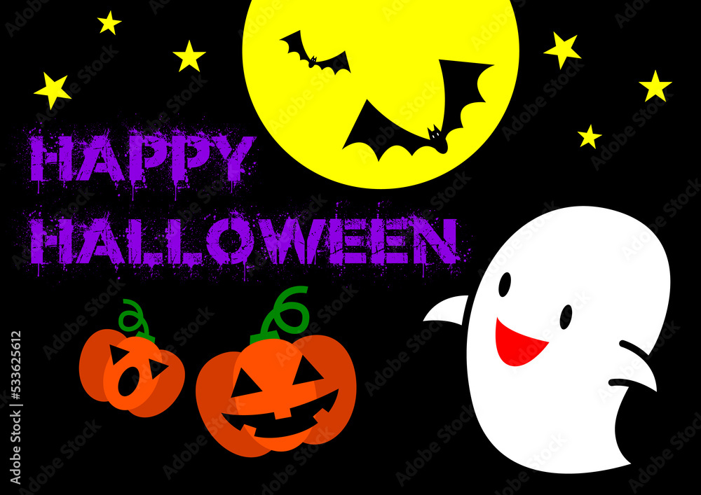 Fototapeta premium Happy Halloween