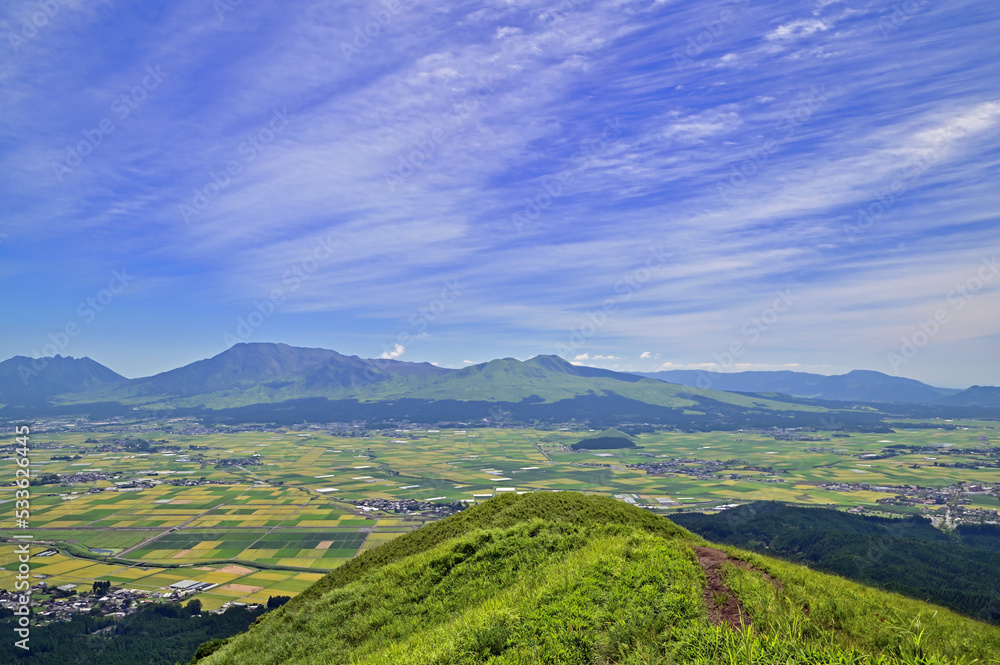 大観峰からの眺め 熊本県阿蘇市