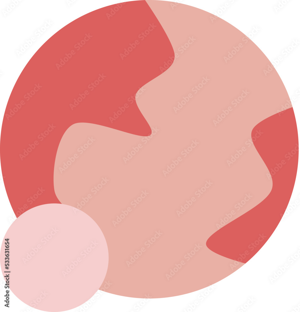 pink planet icon pink planet icon