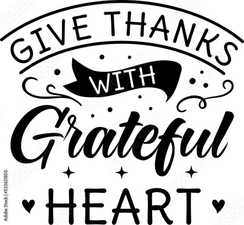 Give Thanks continually handwritten lettering motivational quote. Zip files contains: EPS, SVG, JPG and PNG files.