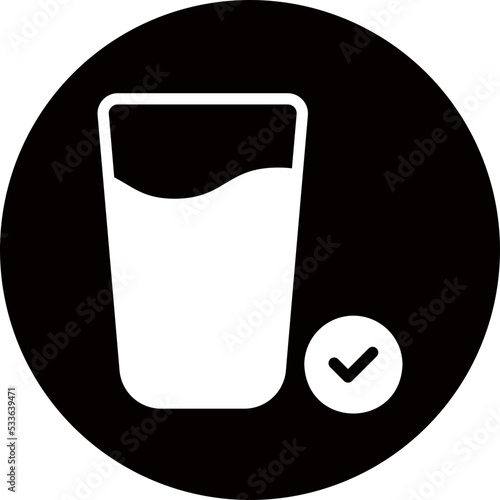 water glyph icon
