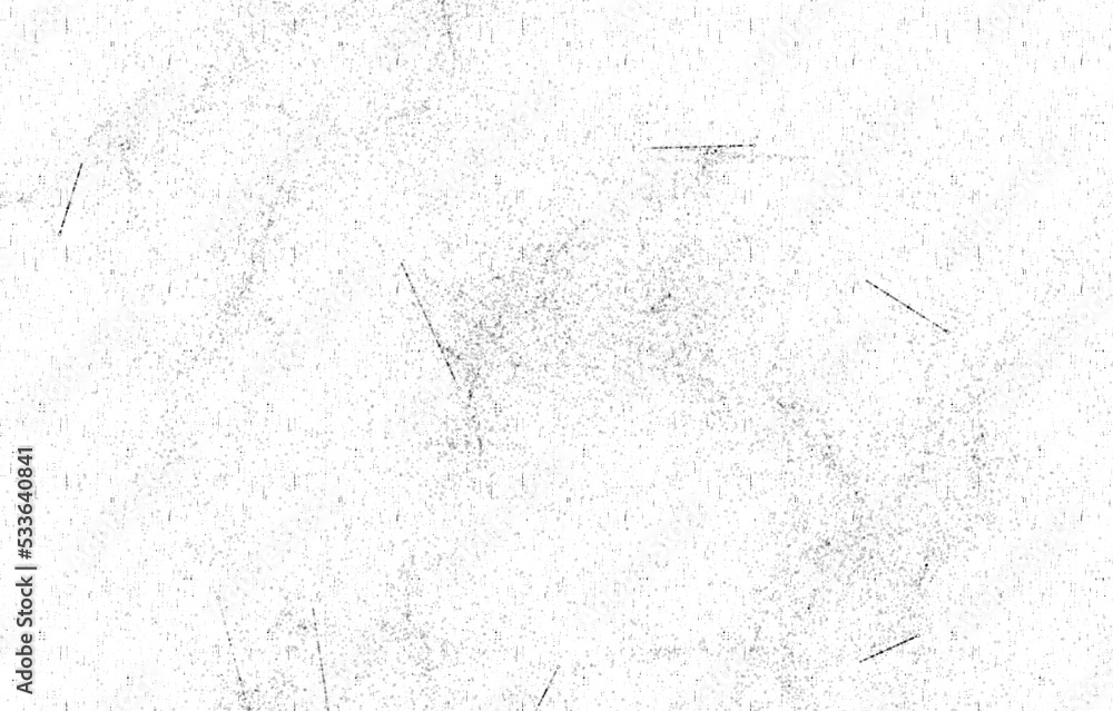 Monochrome particles abstract texture.Overlay illustration over any design to create grungy vintage effect and depth.